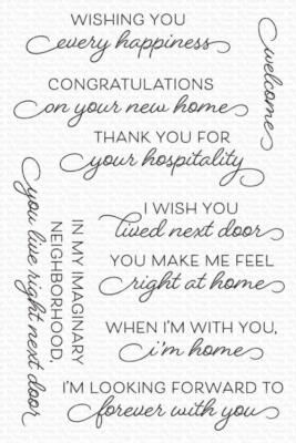 My Favorite Things Stempel ''Right at Home'' Clear Stamp