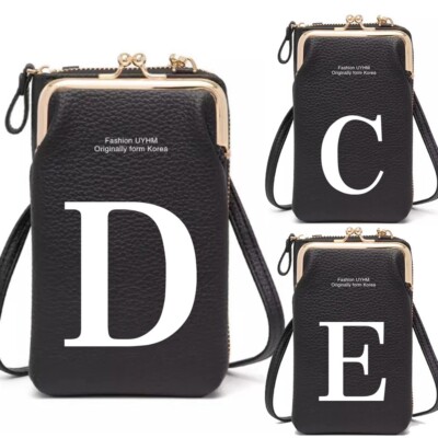 Brieftasche Handytaschen Leder Handtaschen Crossbody Geldbörse Portemonnaie UK