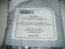 Dwyer PSC20103 Proximity Sensor Non-Invasive Cap M18 400 Hz 1-10 Adjustable