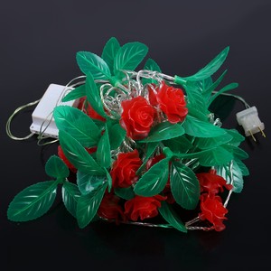 Détails Sur 10m 48 Leds Fleur Rose Guirlande Lumineuse Pour Barre Fête Mariage Sapin De Noël