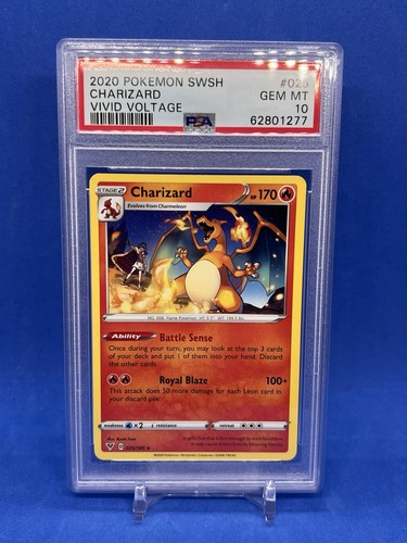 Charizard graded PSA 10 for sale on eBay