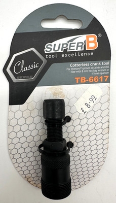 Super B TB-6617 Splint Kurbel Werkzeug für Shimano Octalink und ISIS