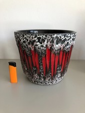 Scheurich "Lora" ? - Vintage Keramik - ÜBERTOPF - Bumentopf - Fat Lava - 60/70`s