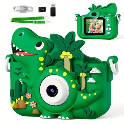32GB Kinder Digital HD Kamera. Einhorn oder Dino, Geburtstagsgeschenk. Neue Erinnerungen schaffen