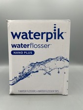 Waterpik Nano Plus Water Flosser, White, Open Box, Comes With 1 Tip