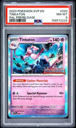 Tinkaton graded PSA 8 for sale on eBay