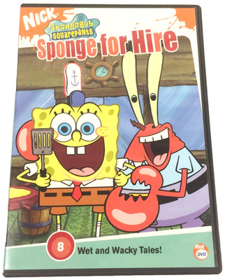 SpongeBob SquarePants - Sponge for Hire - DVD 8 Episodes - 2004