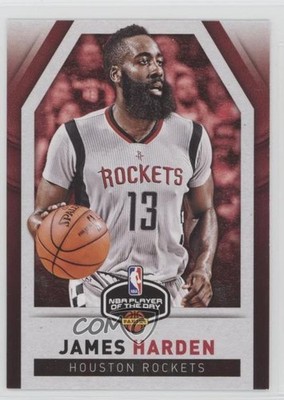 2016 Panini Player of the Day James Harden #10 9z4