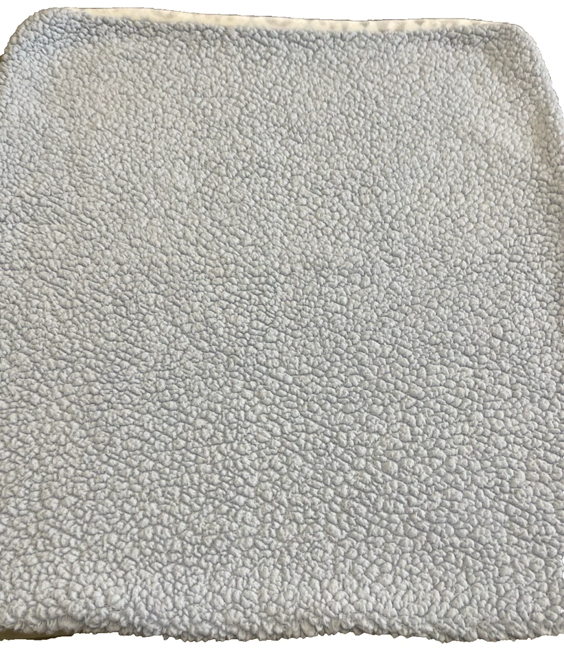 Одеяло Blankets & Beyond Blue Elephant Minky Sherpa серое белое бриллиантовое аргайл - Изображение 3 из 4