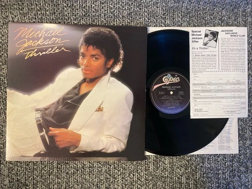 Michael Jackson Lp Thriller 1982 N. M  Epic Original