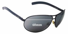 SFx Replacement Sunglass Lenses fits Arnette Lock Down AN3049 - 68mm Wide