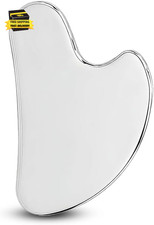 Stainless Steel Gua Sha Facial Massager Tools, Lymphatic Drainage Massager Metal
