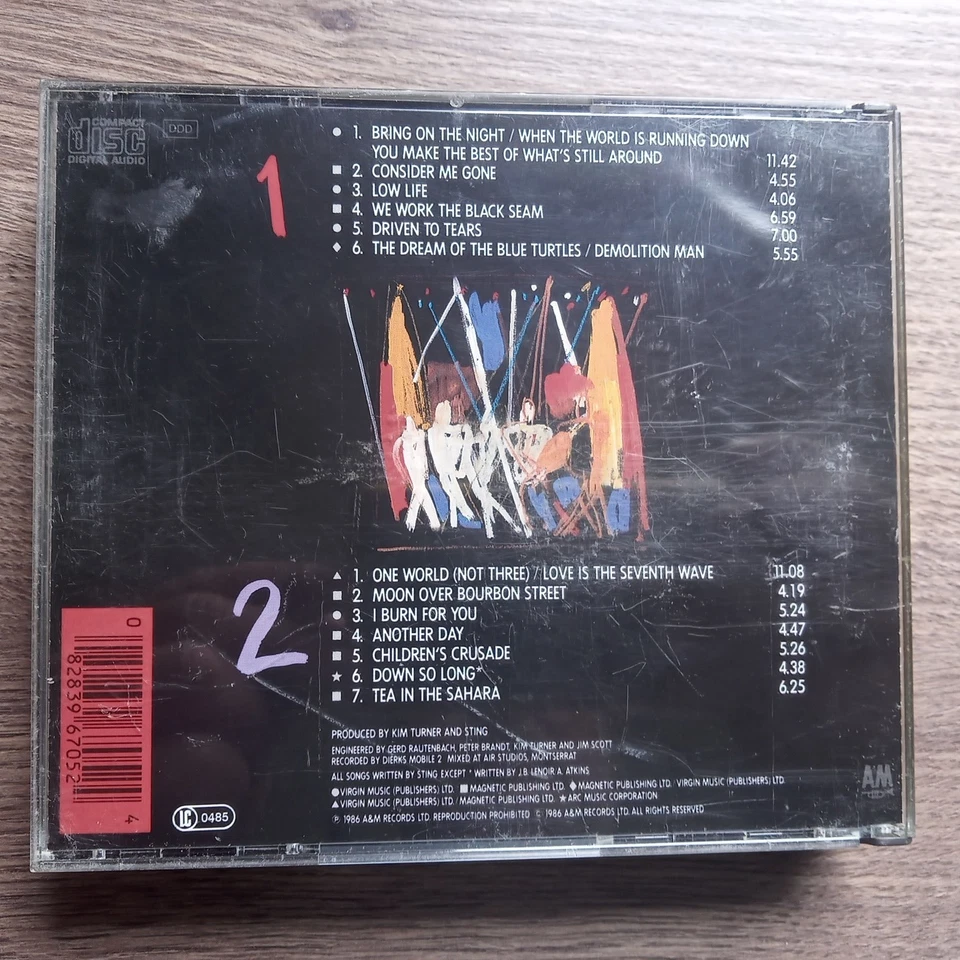 STING - Bring on the Night - live 1985 - 2 CD BOX - Bild 2 von 2