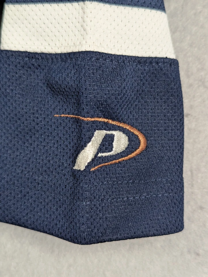 Vintage Edmonton Oilers Jersey Youth Medium Blue NHL Hockey Pro Player 90s - Image 4 of 4