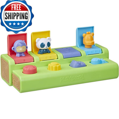 Playskool Pop N Peek Pals Pop-Up Activity Toy For Babies And Toddlers Ages 9