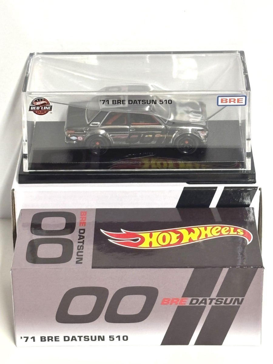 Hot Wheels 2024 RLC '71 BRE Datsun 510 Red Line Club | eBay