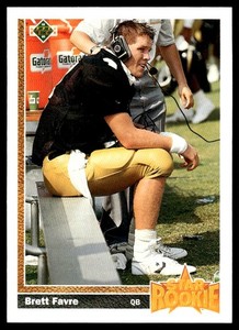 1991 Upper Deck Brett Favre Rookie Atlanta Falcons #13