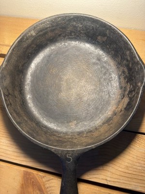 Griswold #6 Cast Iron Skillet For Restoration