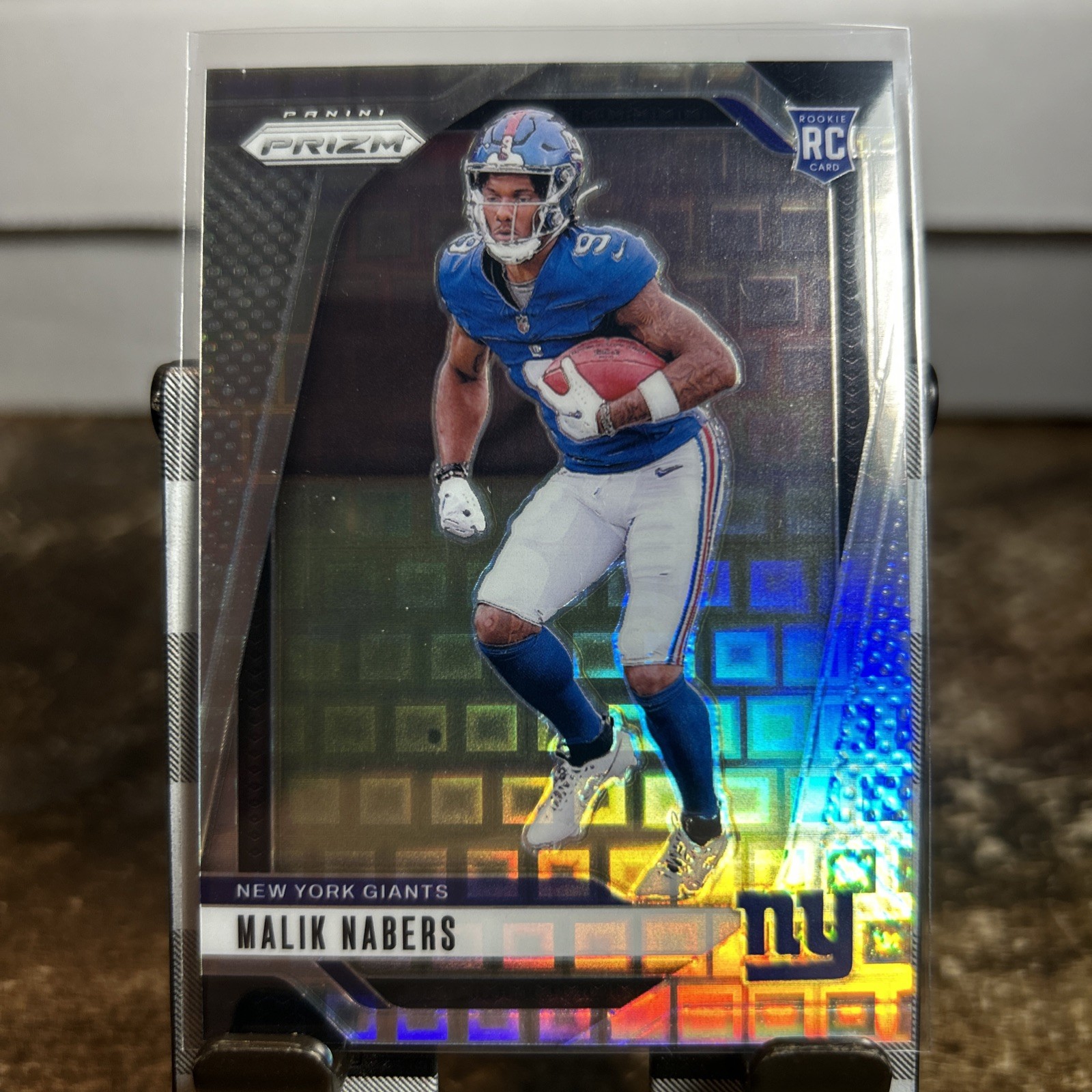 2024 Panini Prizm Malik Nabers Rookie Prizm Pandora /400 #370