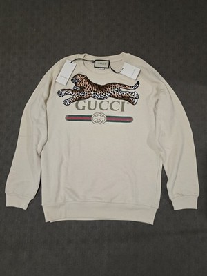 gucci leopard sweatshirt limited edition neu mit Etikett