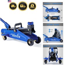 Floor Jack Hydraulic Portable Car Jack 2 Ton 3800 Lb Capacity Blue Floor Jack Hydraulic Portable Car Jack 2 Ton 3800 Lb Capacity Blue