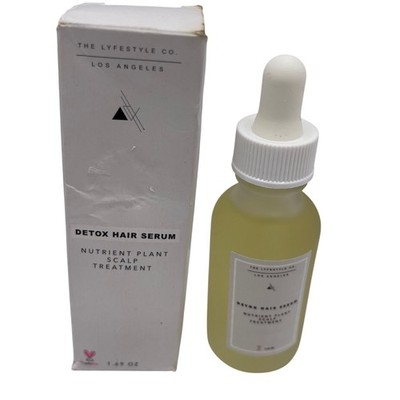 The Lyfestyle Co Detox Hair Serum Nutrient Plant Scalp Treatment 1.69 oz