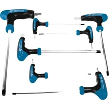 Performance Tool W1712 Metric T Handle Hex Key Set  7 Piece