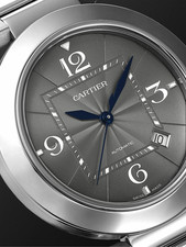 Cartier Pasha de Cartier 41mm Anthracite Edition Stainless Steel Bracelet WSPA00 6