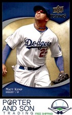 Matt Kemp 2009 Upper Deck Icons #78 Los Angeles Dodgers Baseball Card