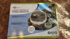 Brand New Unopened Aquascape 2-Outlet Pond Aeration Kit Aerator