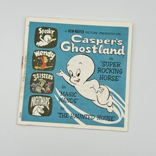 Vintage VIEW-MASTER Casper Ghostland Booklet Only