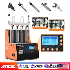 JC600 Injector Cleaning 6-Cylinder for PFI GDI Piezo Car Moto Injector Nozzle