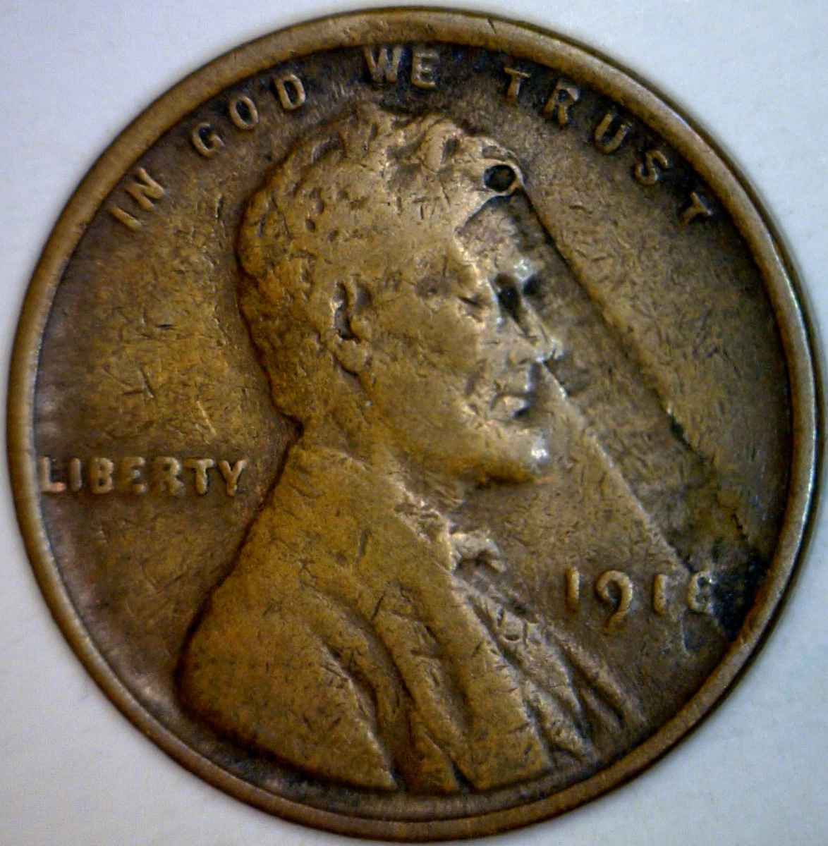 Uncertified Lincoln Wheat Penny 1918 Year US Coin Errors for sale