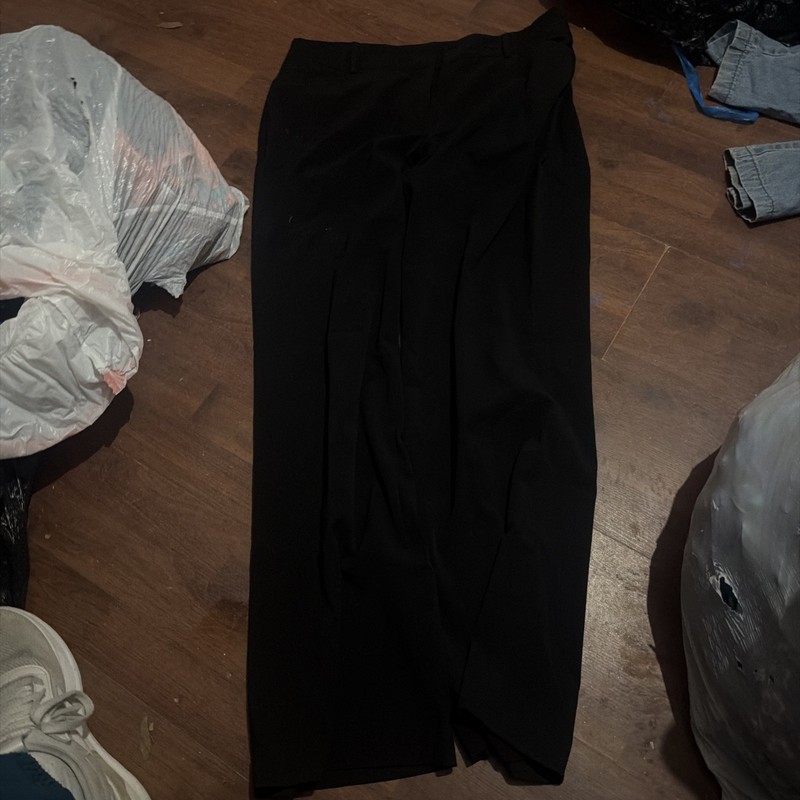 Women’s Kim Rogers Dress Pants- Black-Size 12