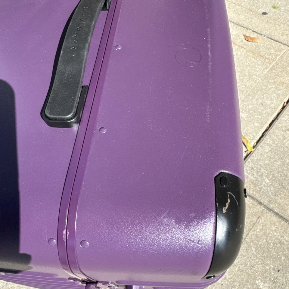 Maleta rígida Solgaard 28” para equipaje ciruela giratoria TSA bloqueo insertar maleta Foto 4 de 4