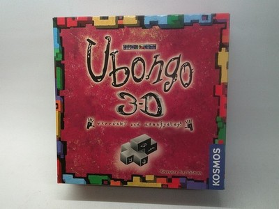 KOSMOS - UBONGO 3-D - VERRÜCKT UND DRAUFGELEGT - 40 HOCHWERTIGE LEGETEILE