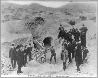 #ad #ad Dry Placer MiningOrograndeNew MexicoNM1910 1920MinersDry Washer $9.99