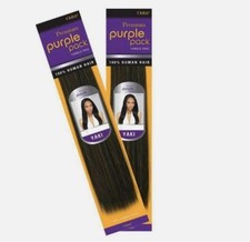 Outre Premium Purple Pack Yaki 100 Human Hair 8" Color 1