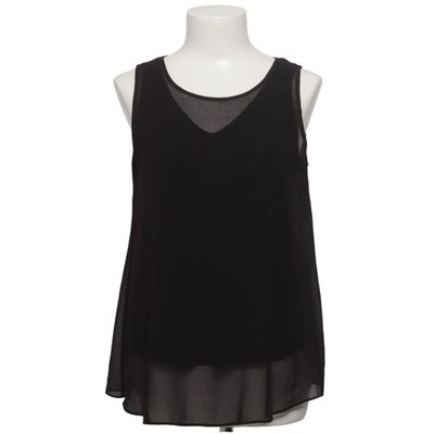 Nic+Zoe, Top, Größe: S, Schwarz, Polyester/Viskose, Einfarbig, Damen #JWB