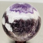 Natural Dream Amethyst Quartz Crystal Sphere Ball Healing 1720G — photo 2