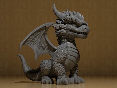 Drachen Figur Exklusiv | Cute Dragon Statue | Fantasy Deko | Mythical Creature |