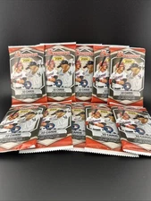 2024 Bowman Mega Box Base 10 Card Packs - 10 Sealed Packs (100 Cards Total)