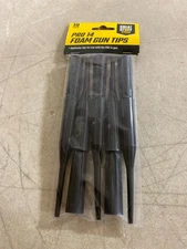 Dow Foam Gun Tip, For Great Stuff Pro 14 Gun, Plastic, Black