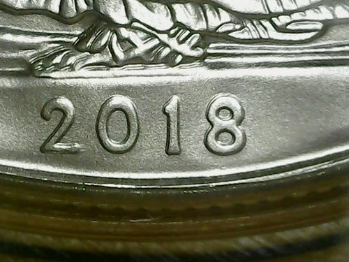 2018 - 1 oz American Silver Eagle Coin Uncirculated in capsule Free Shipping