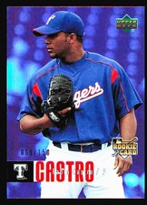 2006 Upper Deck Special F/X #959 Fabio Castro /150 Purple Rookie Texas Rangers