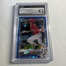 2021 Bowman Draft Chrome Sapphire AARON ZAVALA Texas Rangers BDC-101 PSA 10