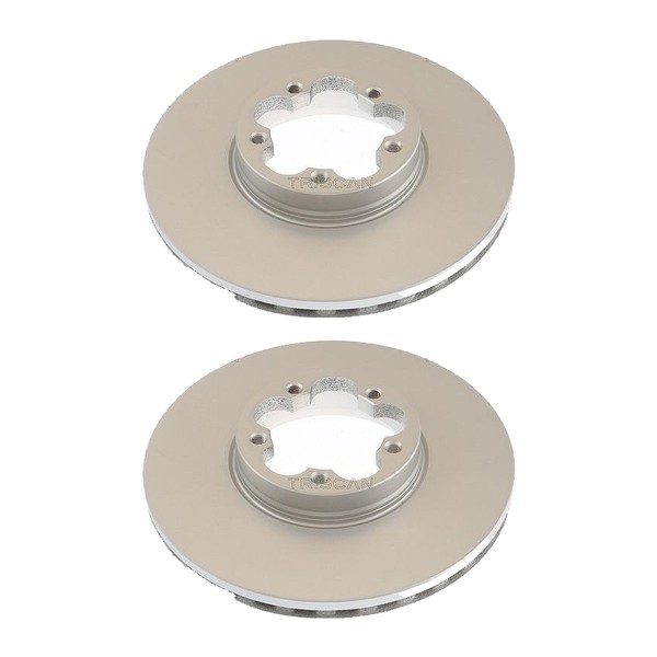 2 Bremsscheiben BelüFtet Ø 308 Mm Triscan FüR U.A. Ford Transit-image