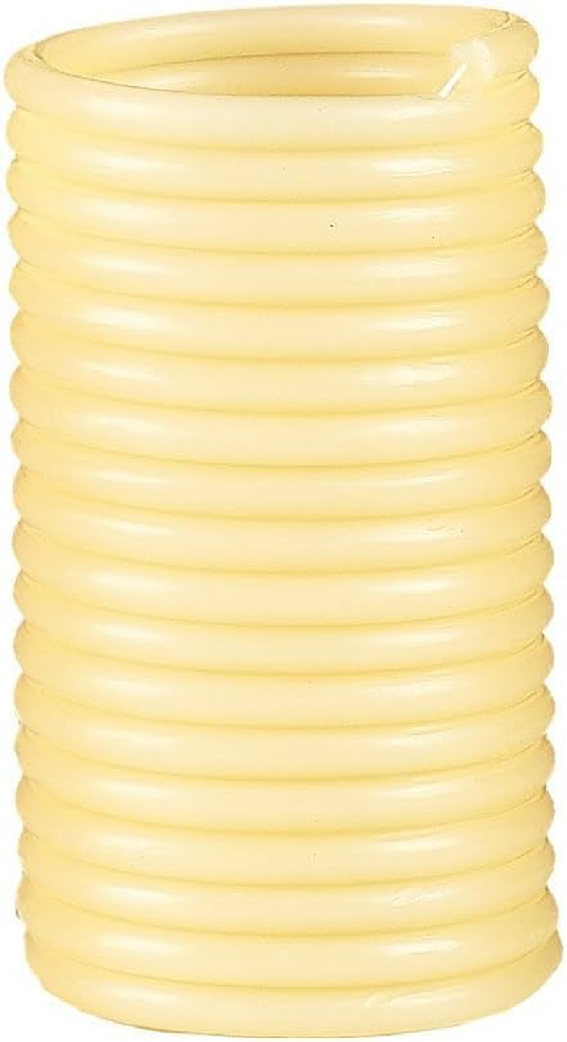 80-Hour Refill, Eco-Friendly Natural Beeswax with Cotton Wic