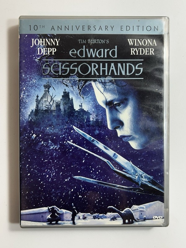 Edward Scissorhands 10th Anniversary Edition DVD Widescreen PG-13