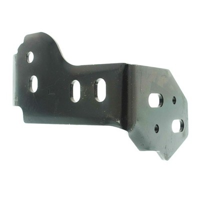 For 2017-2022 F-350 Super Duty Rear Right Bumper Brackets Black Steel Q